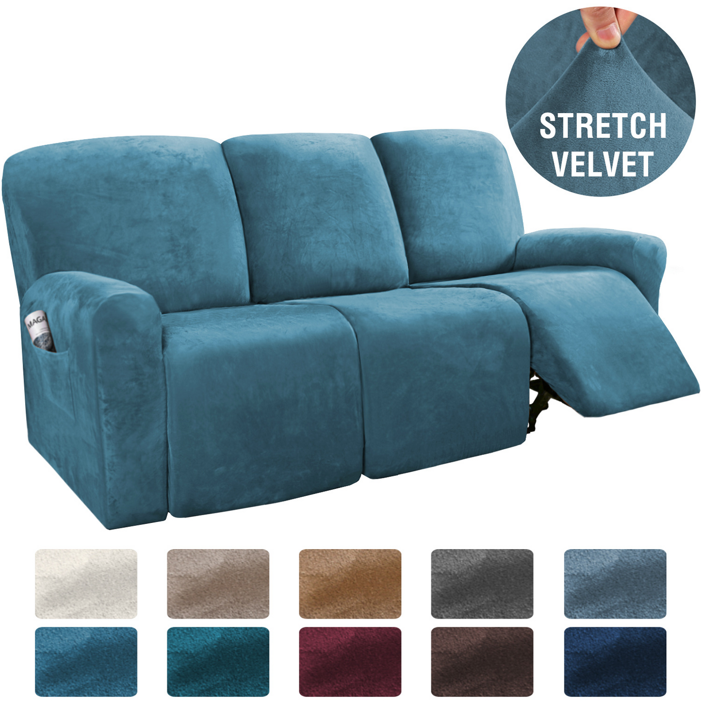 Aivac™ Premium 2-Seater 3-Seater Recliner Covers