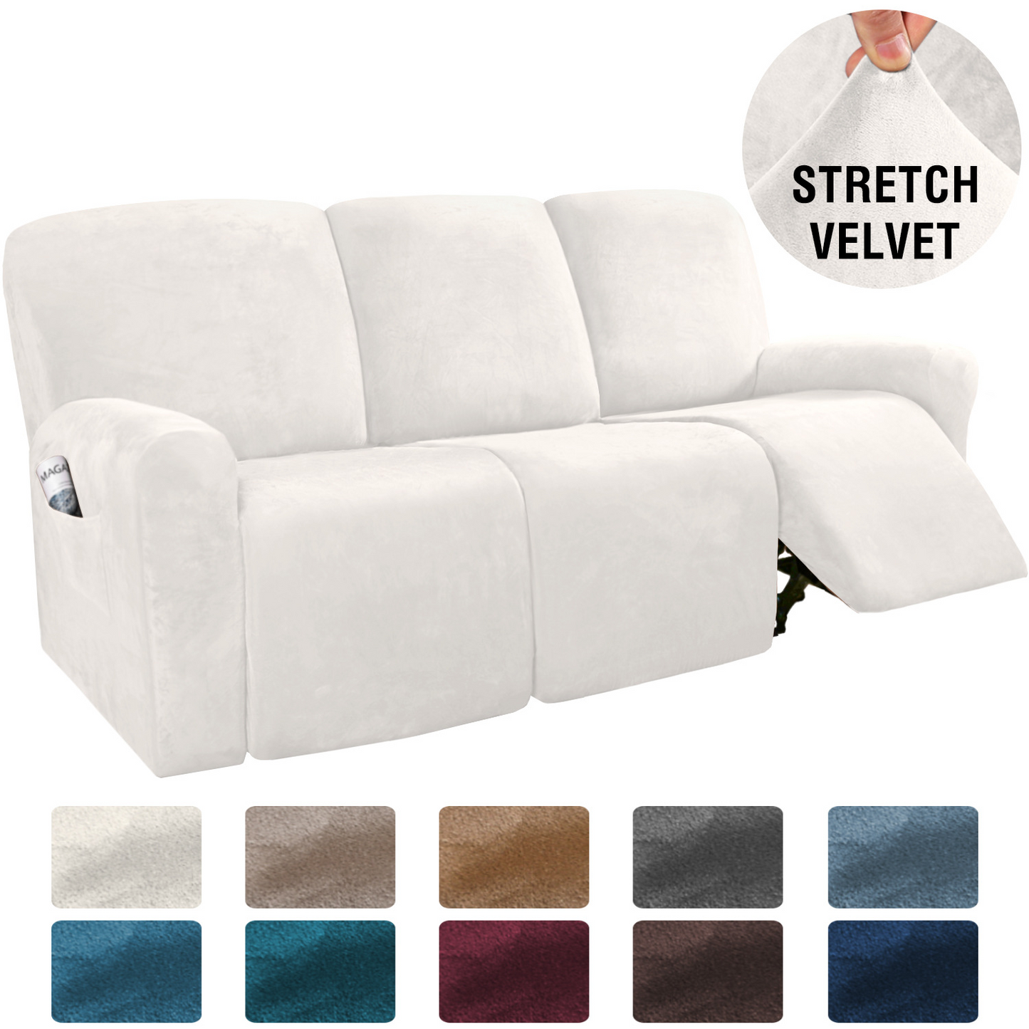 Aivac™ Premium 2-Seater 3-Seater Recliner Covers