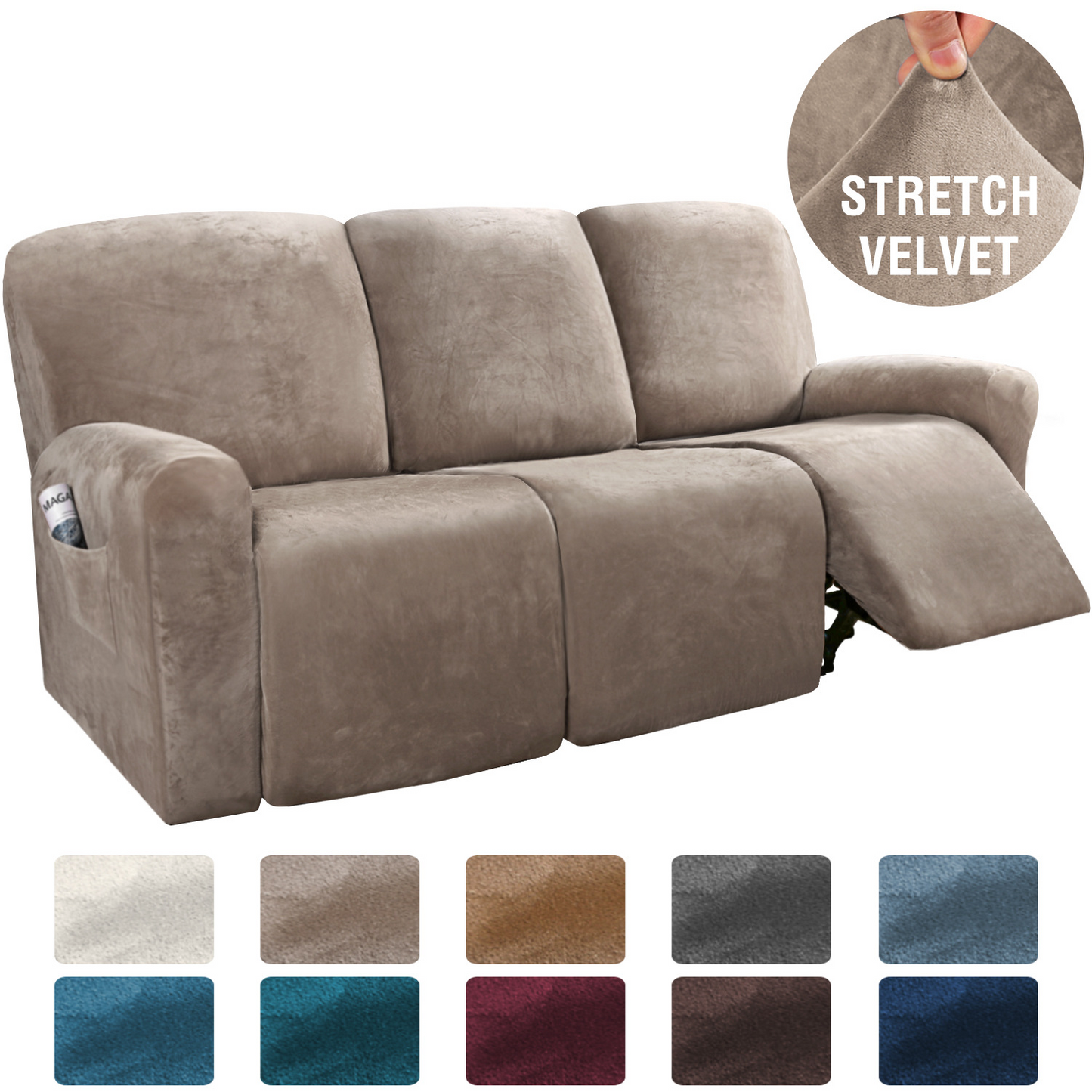 Aivac™ Premium 2-Seater 3-Seater Recliner Covers
