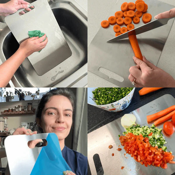 Aivac™ Premium Stainless Steel Prep Board