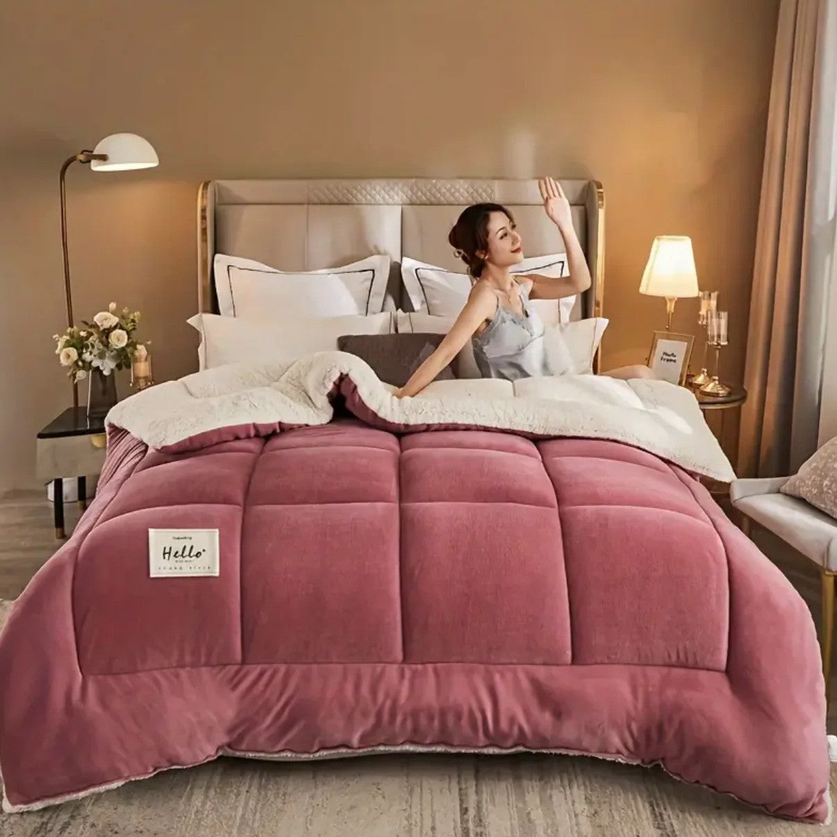 Aivac™ Premium Reversible Sherpa Doona