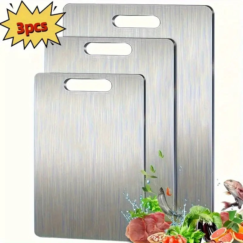 Aivac™ Premium Stainless Steel Prep Board