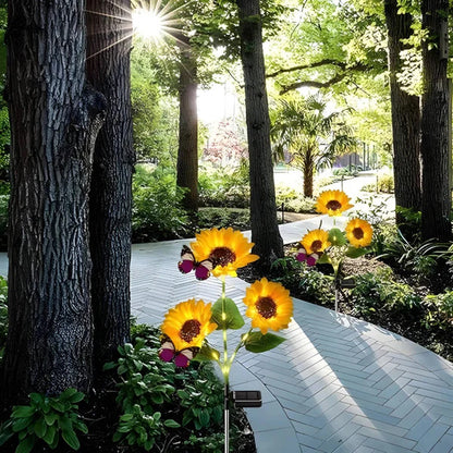 Aivac™ Solar Sunflower LED Lights (4 Pack)