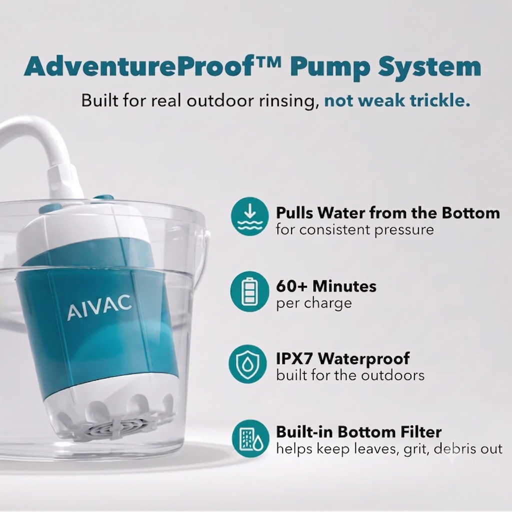 Aivac™ Portable Shower