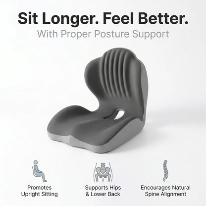 Ergonomic Back Support Seat Cushion